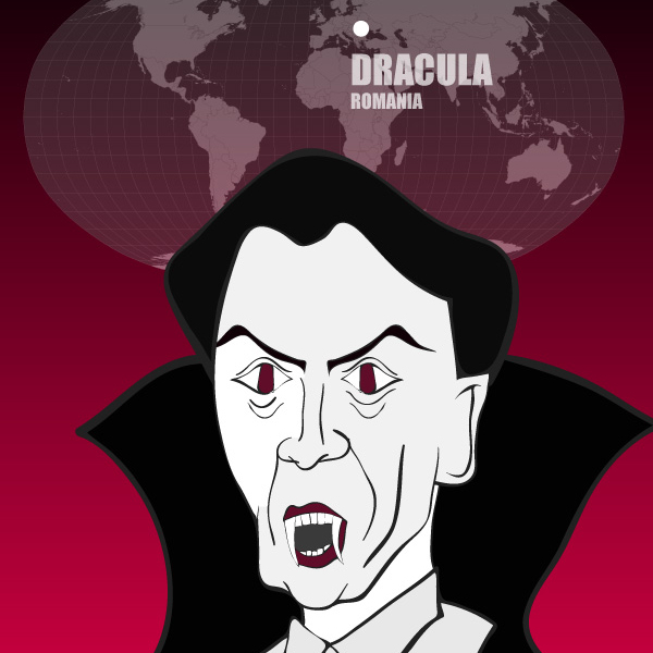 Count Dracula of Romania: Monsters of the World