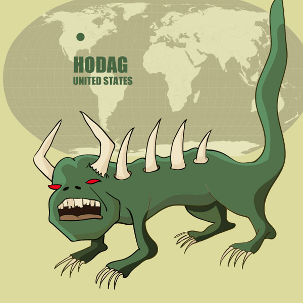 The Hodag of USA: Monsters of the World